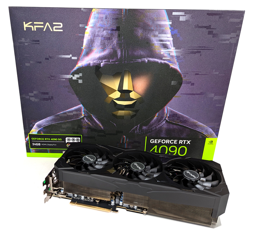 Ada Lovelace: KFA2 GeForce RTX 4090 SG (1-Click OC) Review