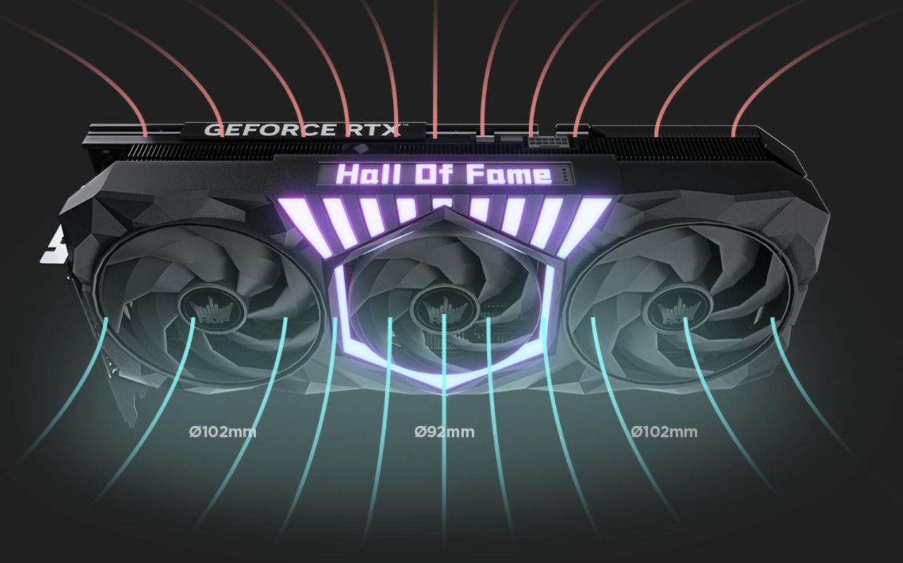 Neue KFA2 HOF Gaming Serie kombiniert Effizienz und Performance mit Design.