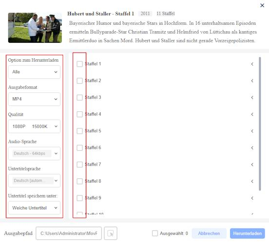 Schritt 4: Parameter anpassen